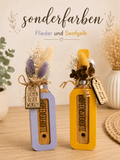 Flaschenöffner mit Halterung in Bierflaschenform aus Holz und 3D-Druck