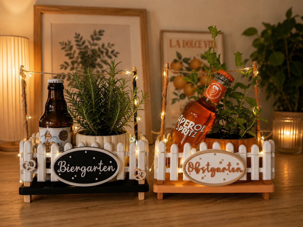 Mini Biergarten und Obstgarten aus dem 3D-Druck – Ansicht 4