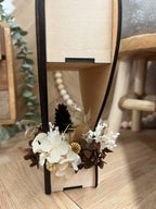 Heißluftballon aus Holz mit Trockenblumen – Ansicht 9