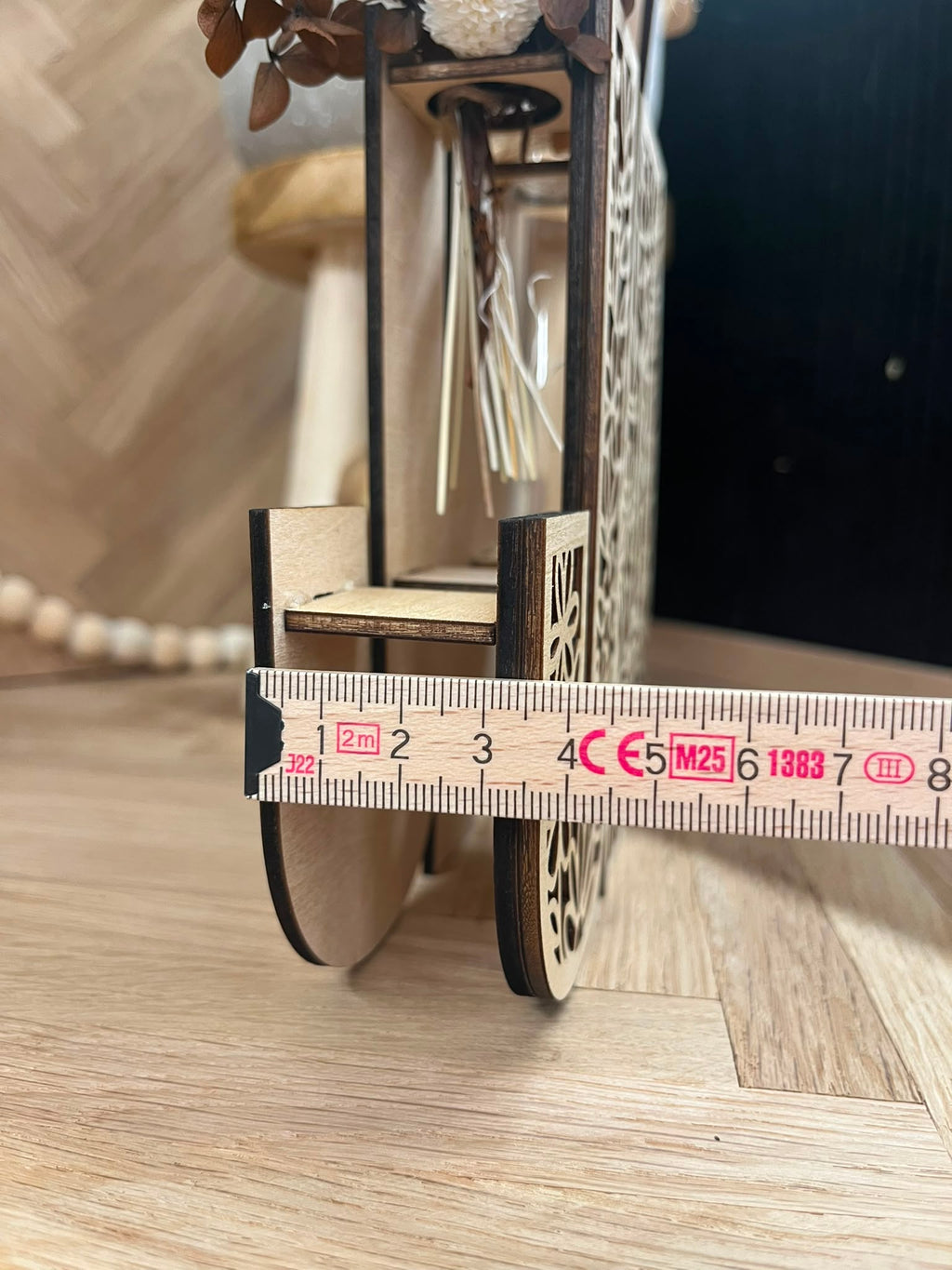 Holzaufsteller „JA“ als Geldgeschenk zur Hochzeit – Ansicht 5