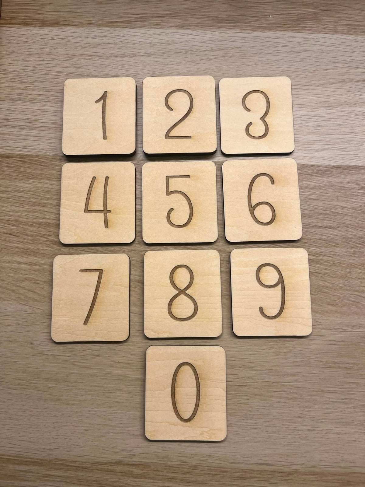 Kinder-Lernkalender aus Holz – Ansicht 2