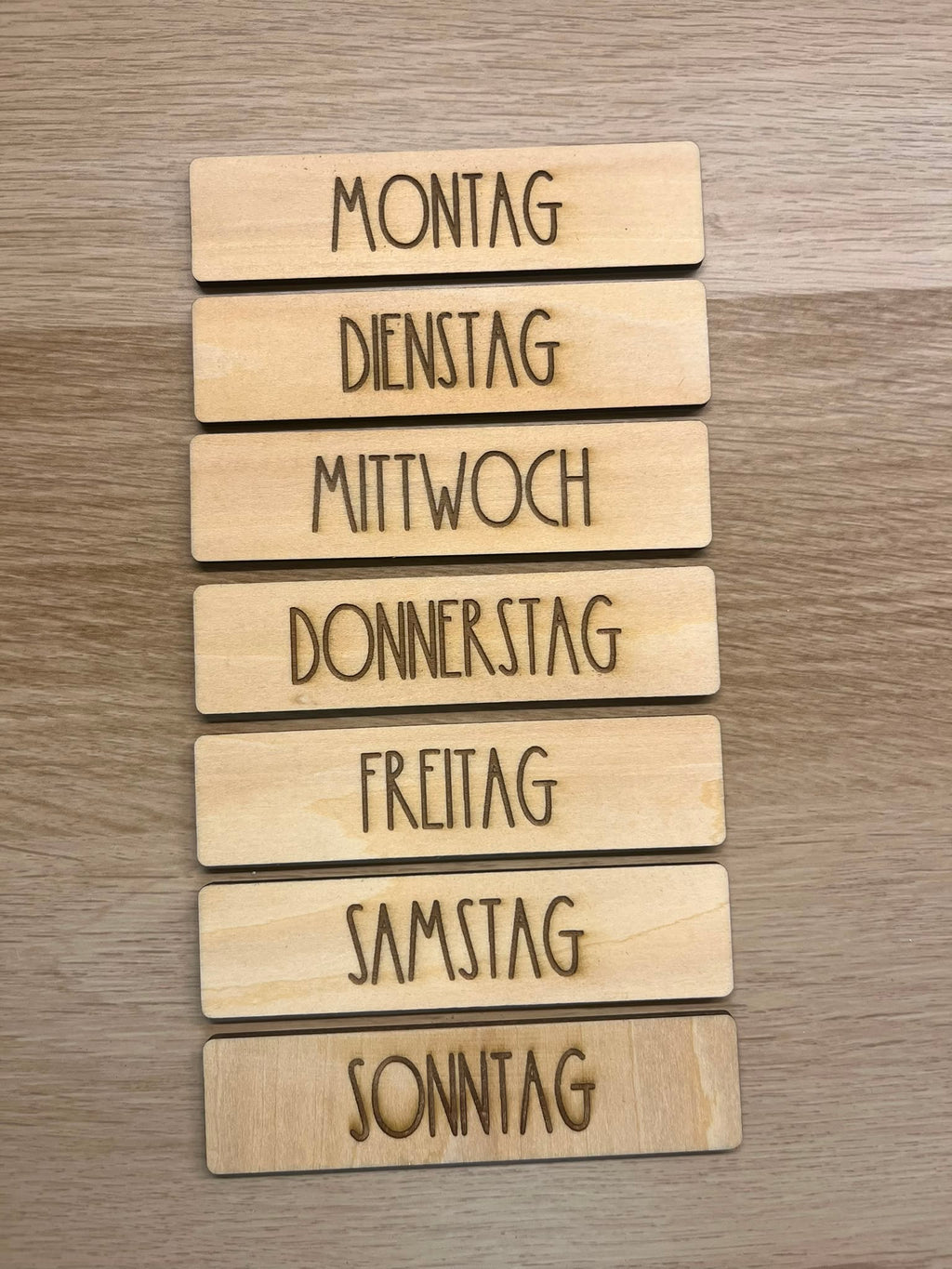 Kinder-Lernkalender aus Holz – Ansicht 3