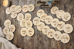 Baby Meilensteinkarten aus Holz – Ansicht 6