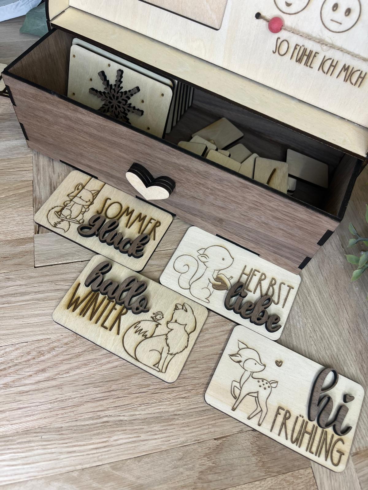 Kinder-Lernkalender aus Holz – Ansicht 14