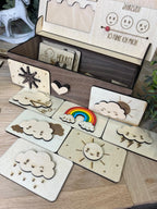 Kinder-Lernkalender aus Holz – Ansicht 15