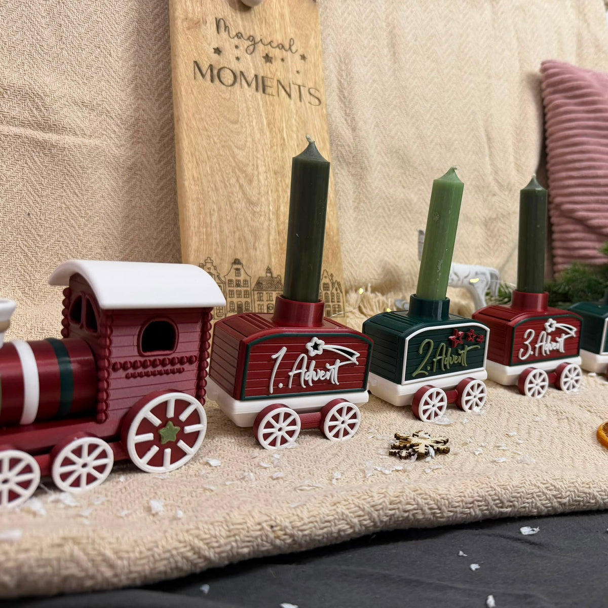 Weihnachtszug Nordpol Express – Lokomotive im Detail
