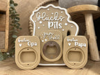 Glückspils – Flaschenhalter mit Flaschenöffner