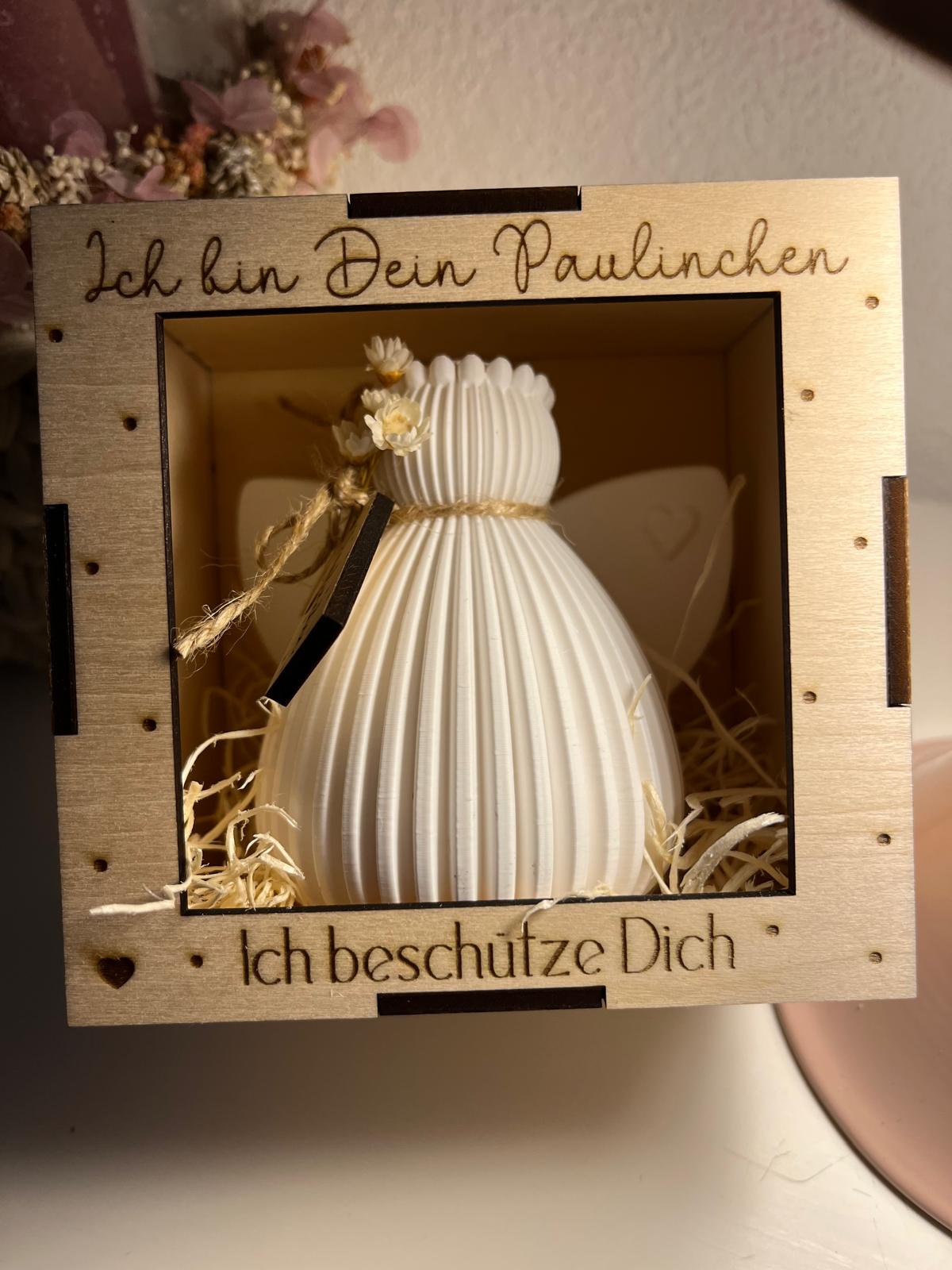 Schutzengel „Paulinchen“ aus dem 3D-Druck