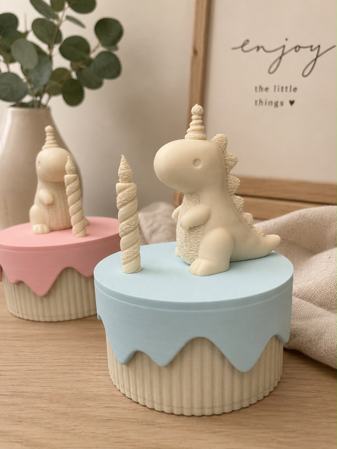 Dino Geschenkbox im T-Rex-Design – Erinnerungsbox für Kinder