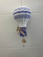 Boho Heißluftballon mit Trockenblumen – 3D-Druck in 3 Größen