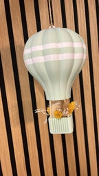 Boho Heißluftballon mit Trockenblumen – 3D-Druck in 3 Größen