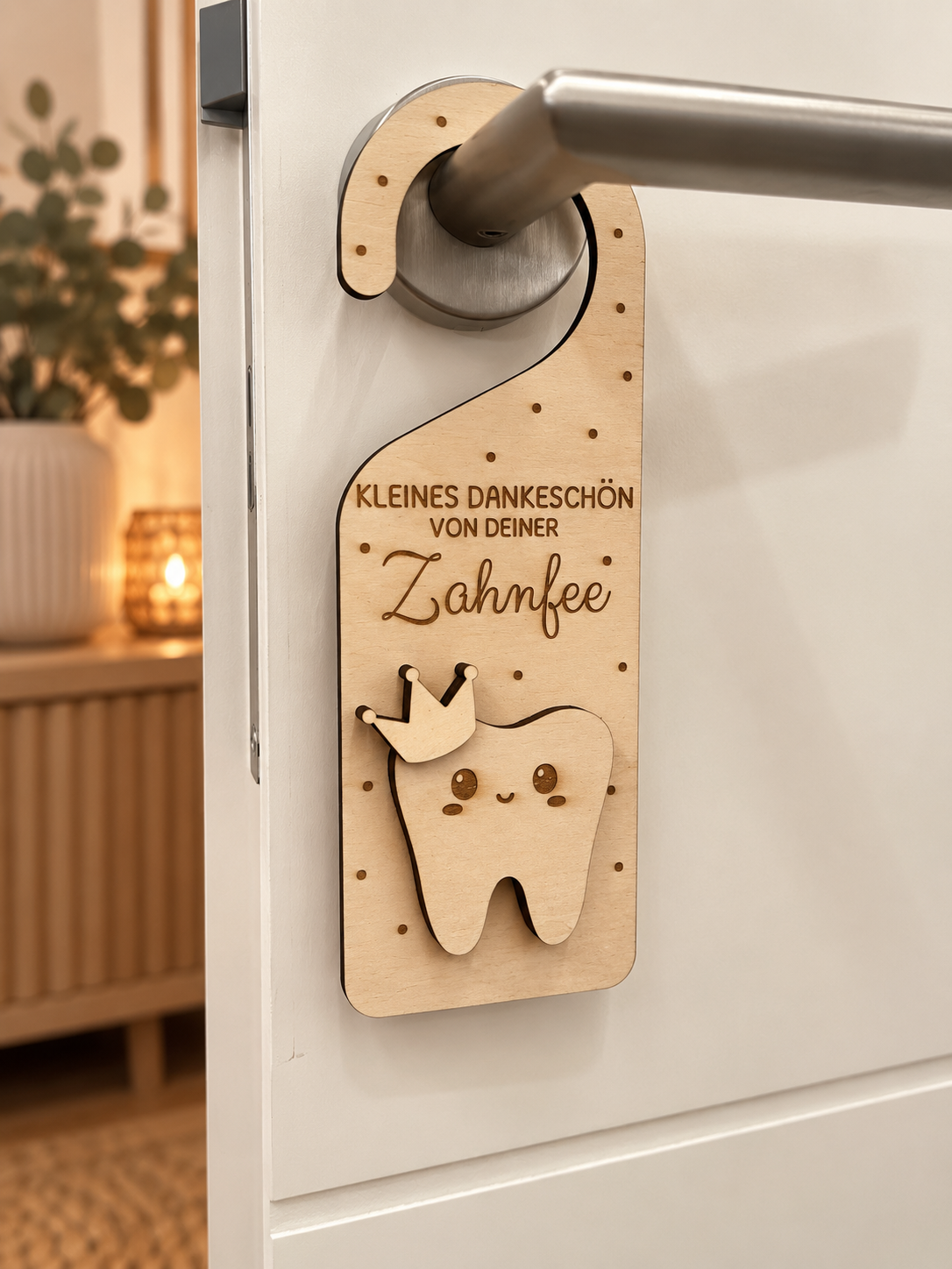Zahnfee Türanhänger – Kleines Dankeschön von deiner Zahnfee