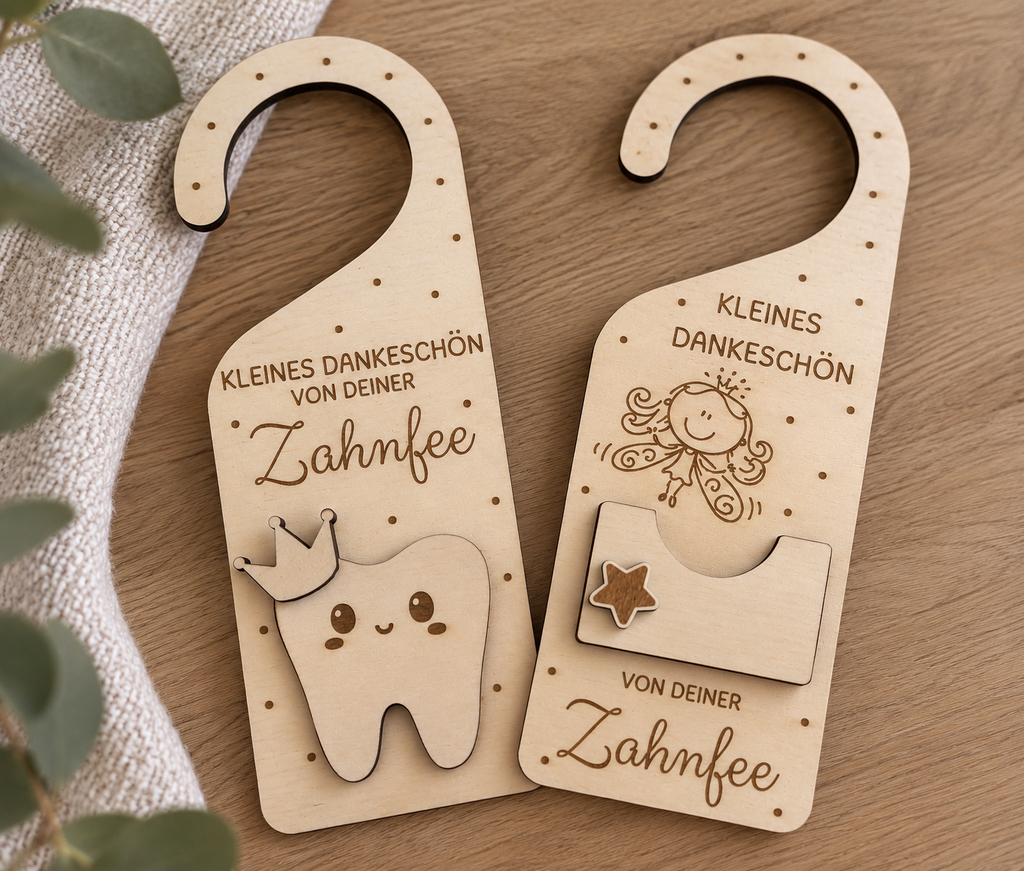Zahnfee Türanhänger – Kleines Dankeschön von deiner Zahnfee